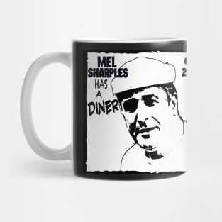 Mel Sharples Has a Diner Mug